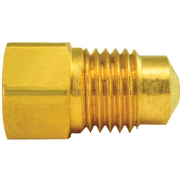 Adapter, Brass, Female(M10x1.0 Invtd), Male(M13x1.5 Bubble), 100/box